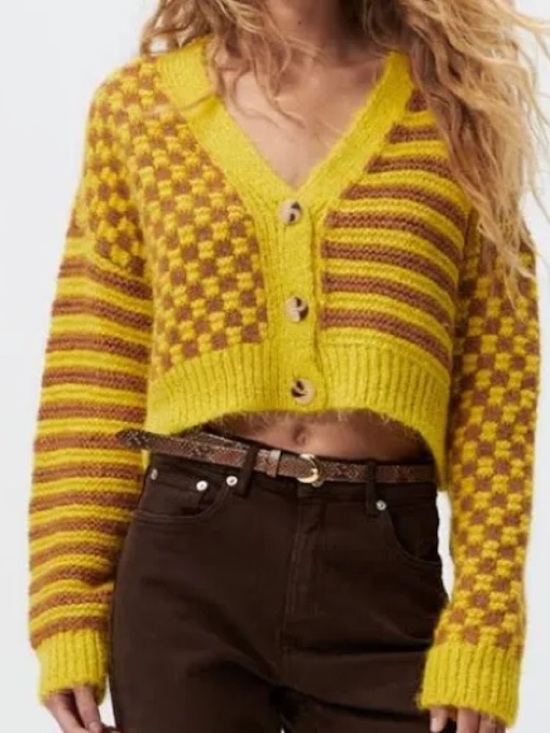 Zara Sweaters - ZARA cropped Mohair Cardigan (S)